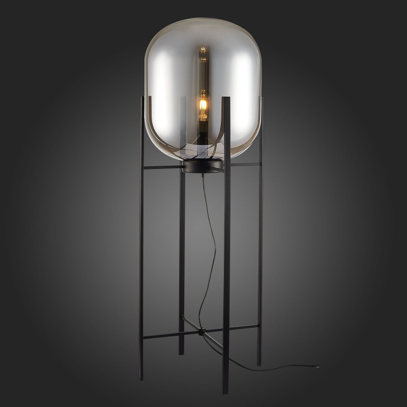 Торшер 1*E27*40W, St Luce Burasca SL1050.725.01, черный