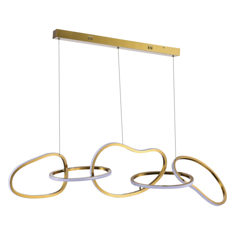 Светильник 120 см, 45W, 4000K ST LUCE ABRA SL6505.203.45 Золотистый