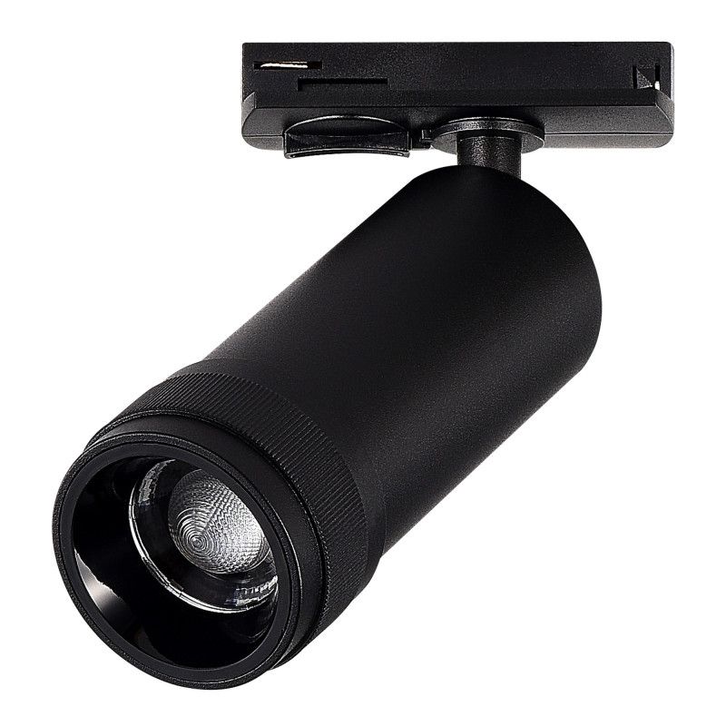 Светильник на шине 14,5*6,5*14,5 см, *LED*20W, 4000K, ST-Luce ZOOM ST385.446.20, черный
