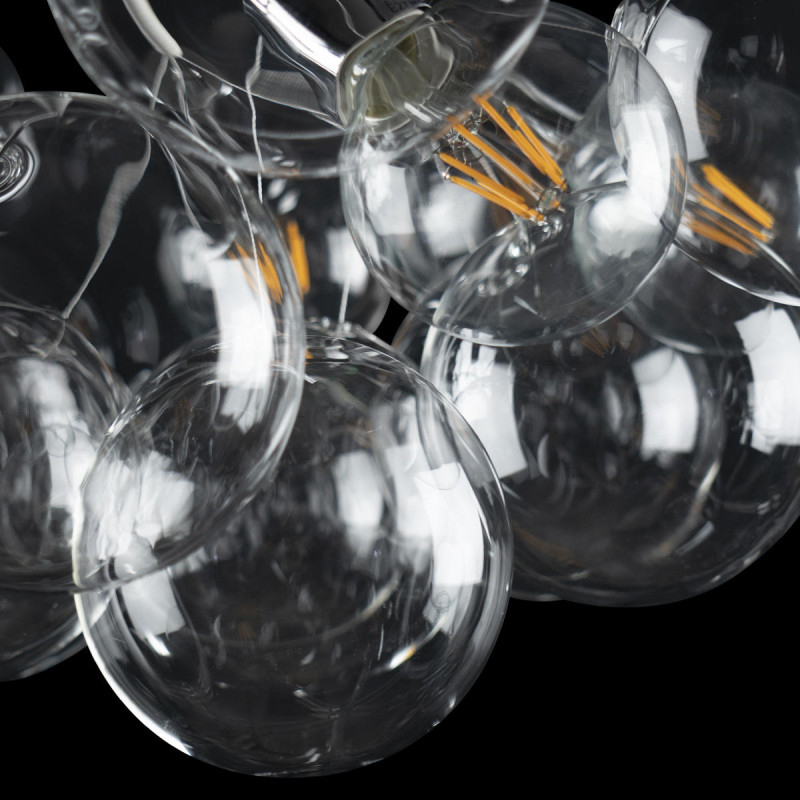 Светильник *75 см, 6*E27*40W, Loft It 10048/6 White Bunch, Белый, хром