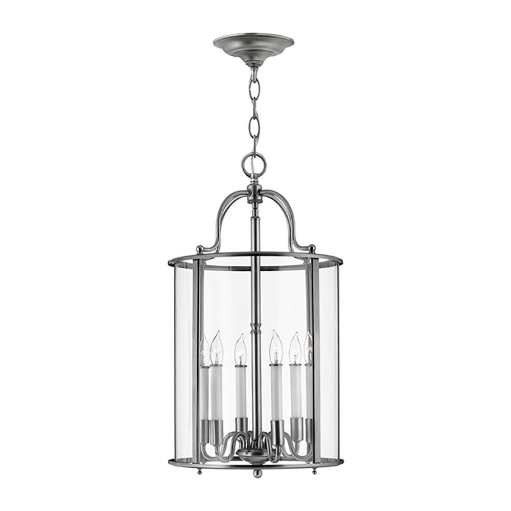 Подвесной светильник *36*67-379 см, E14*60W, Natural Concepts Hinkley Gentry FE-STATEROOM-FL-AN, серый