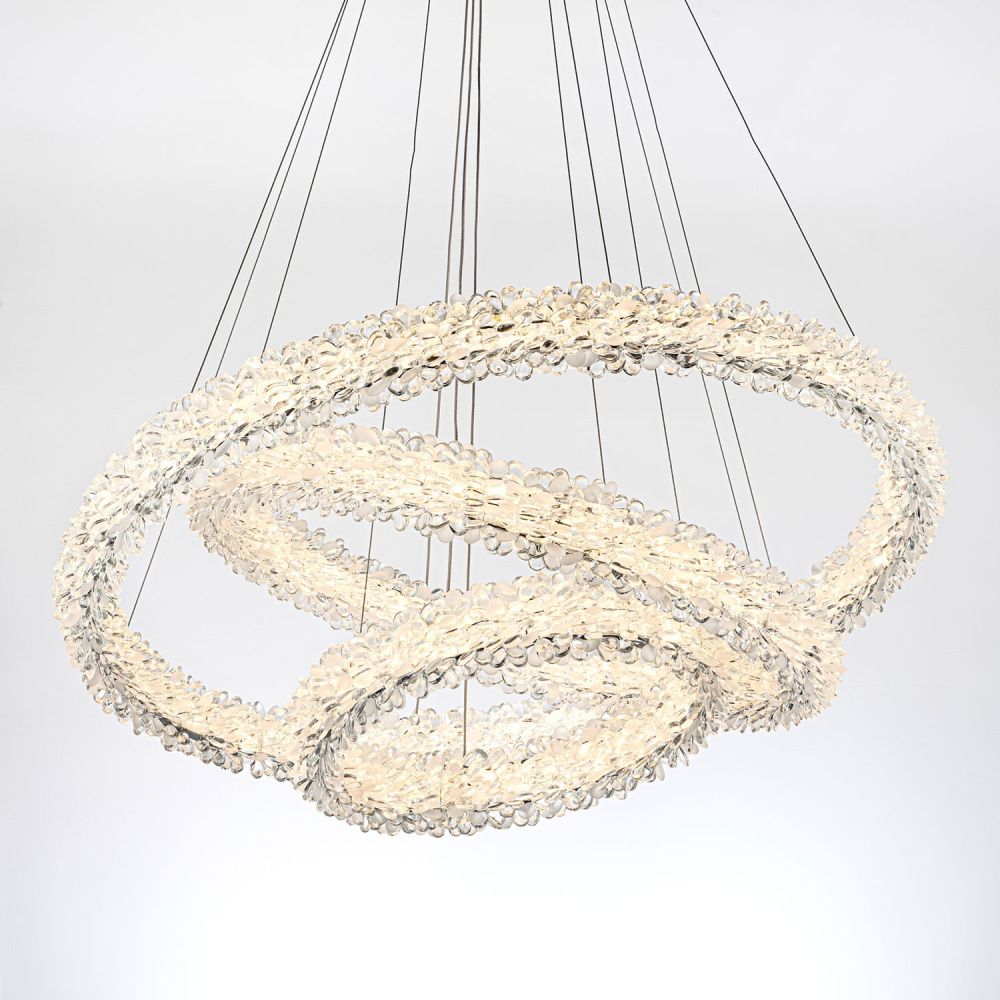 Подвесной светильник 80*60/190 см, LED 194W 3000-6000K MODESTYLE MS.5002.800.600.400 CR хром