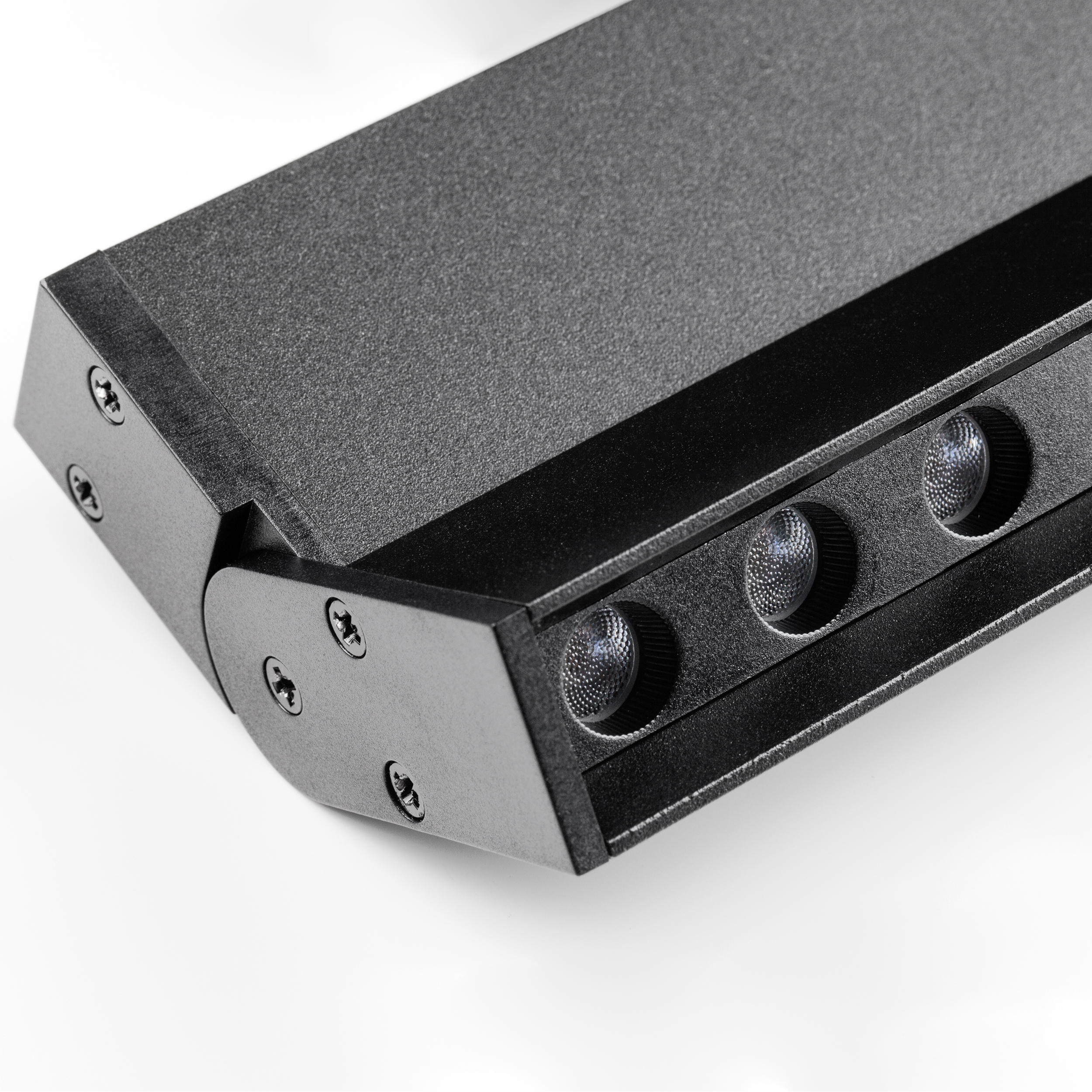 Светильник поворотный направленного света д/ трека Uno 2,2*12 см, 12W, 3000K, Lightstar Uno 259037, Черный матовый