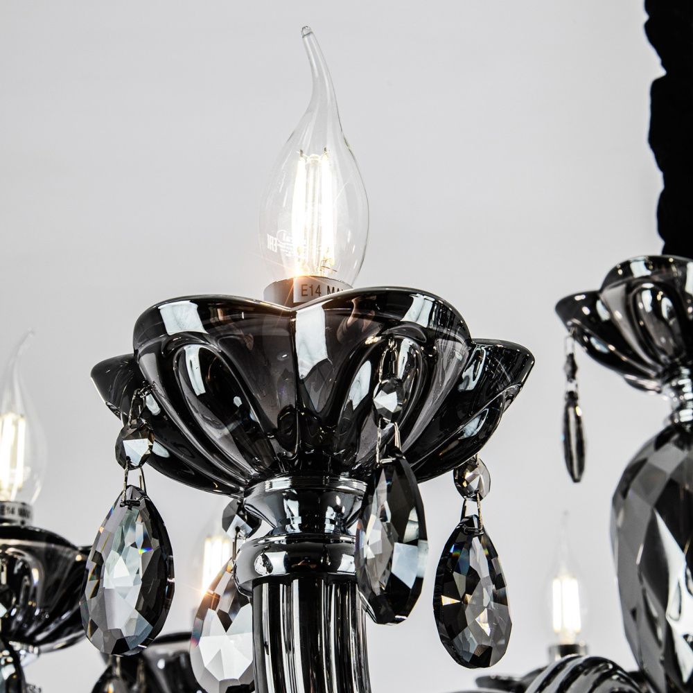 Подвесная люстра 78*78*115 см, LED 8x40W, , Хром MODELUX premium ML.7148.8P