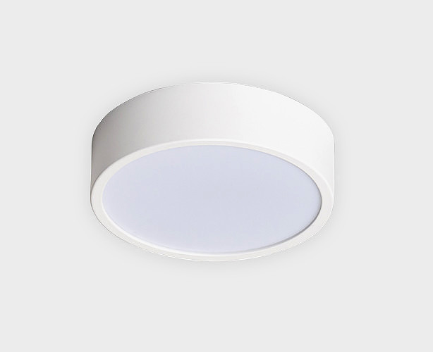 Потолочный светодиодный светильник 15*4 см, 18W, 3000K, Megalight M04-525-146 white, белый