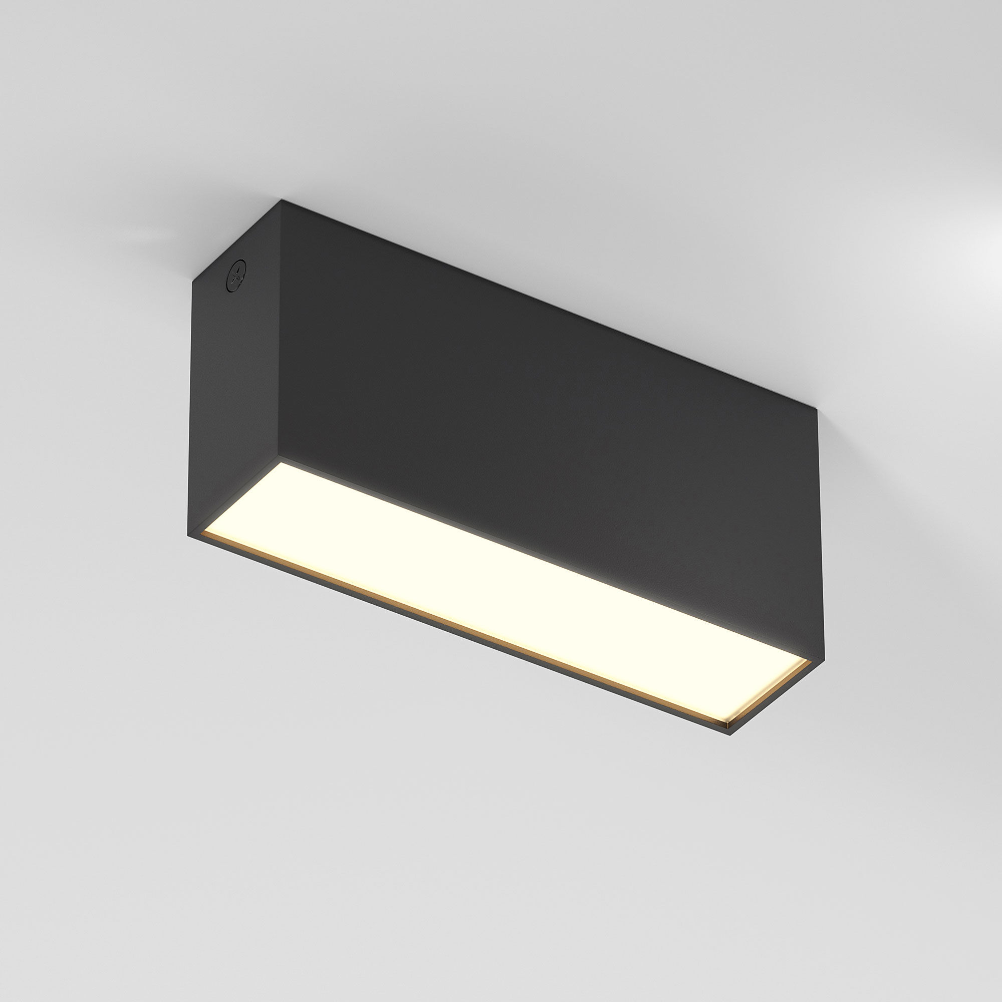 Светильник 14 см, 10W, 3000K, Elektrostandard Block 25109/LED, черный