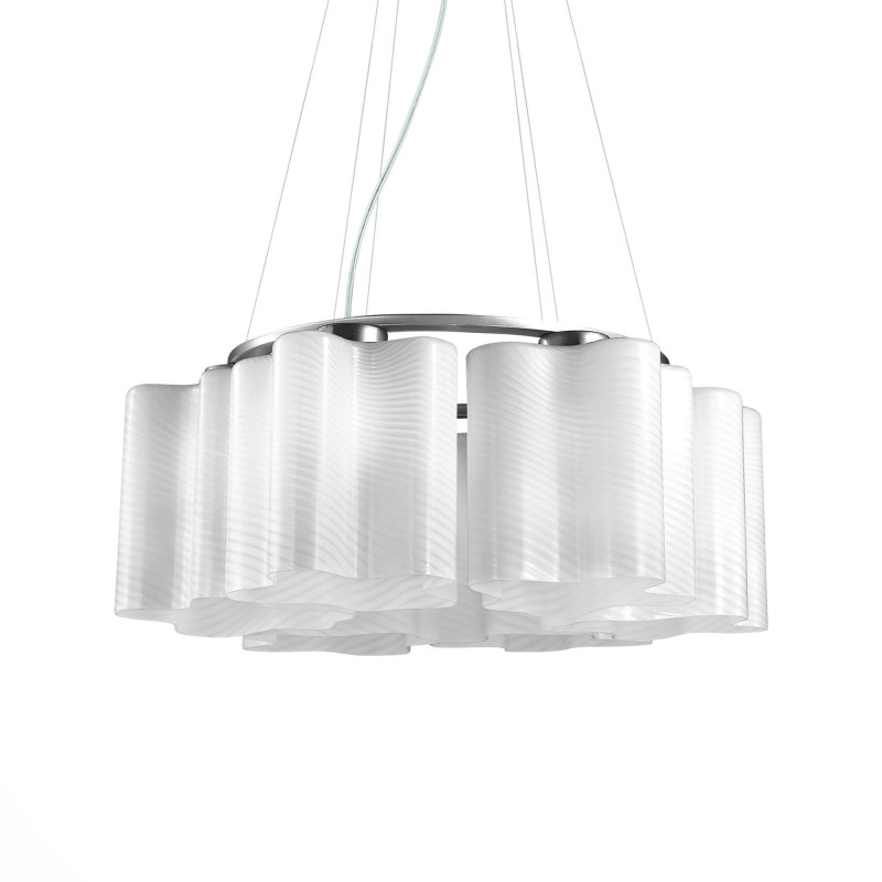 Люстра подвесная 52 см, ST LUCE ONDE SL117.503.06 Серебристый