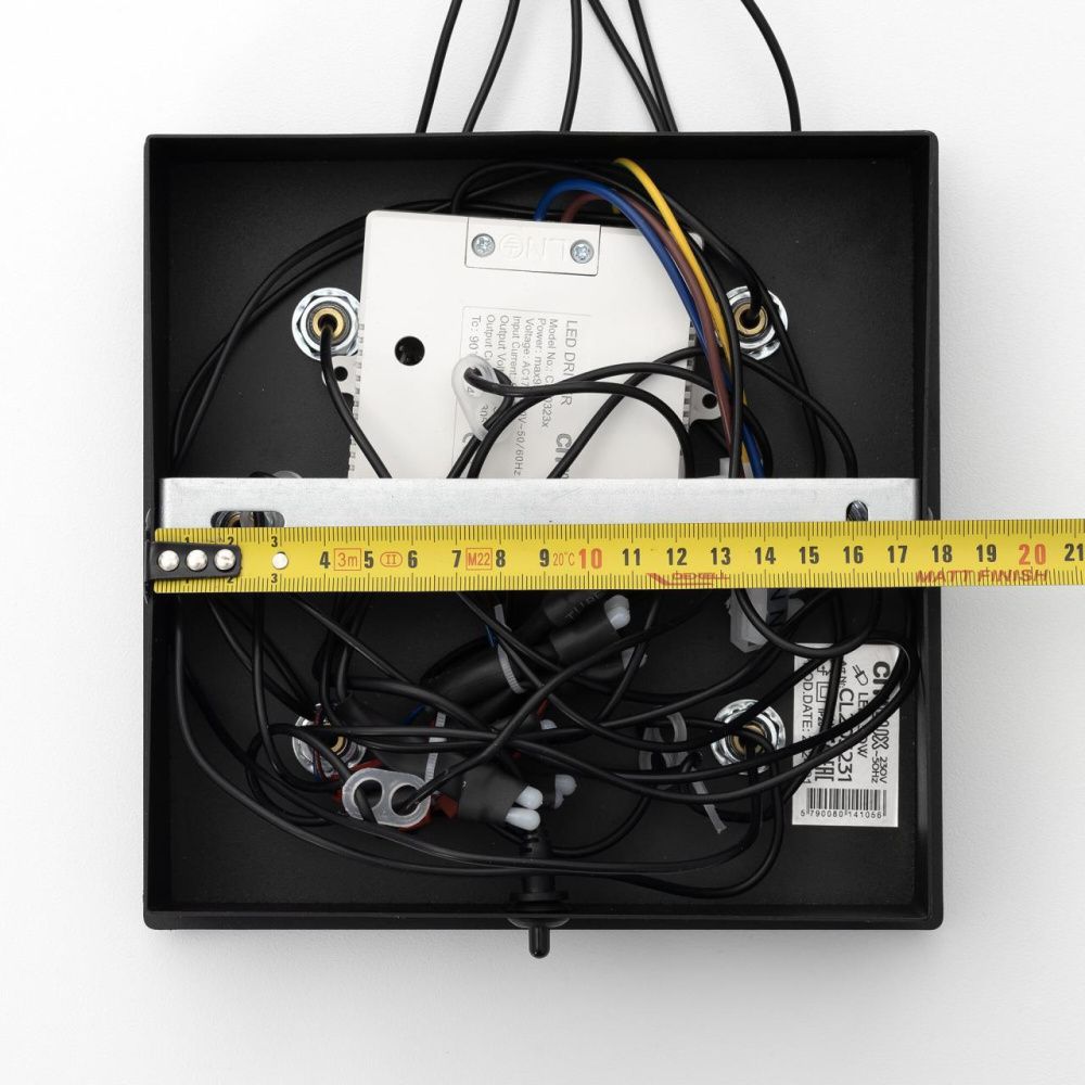 Подвесная люстра 120*125 см, 90W, 3000-6000K, Citilux Стиг CL203231 черный