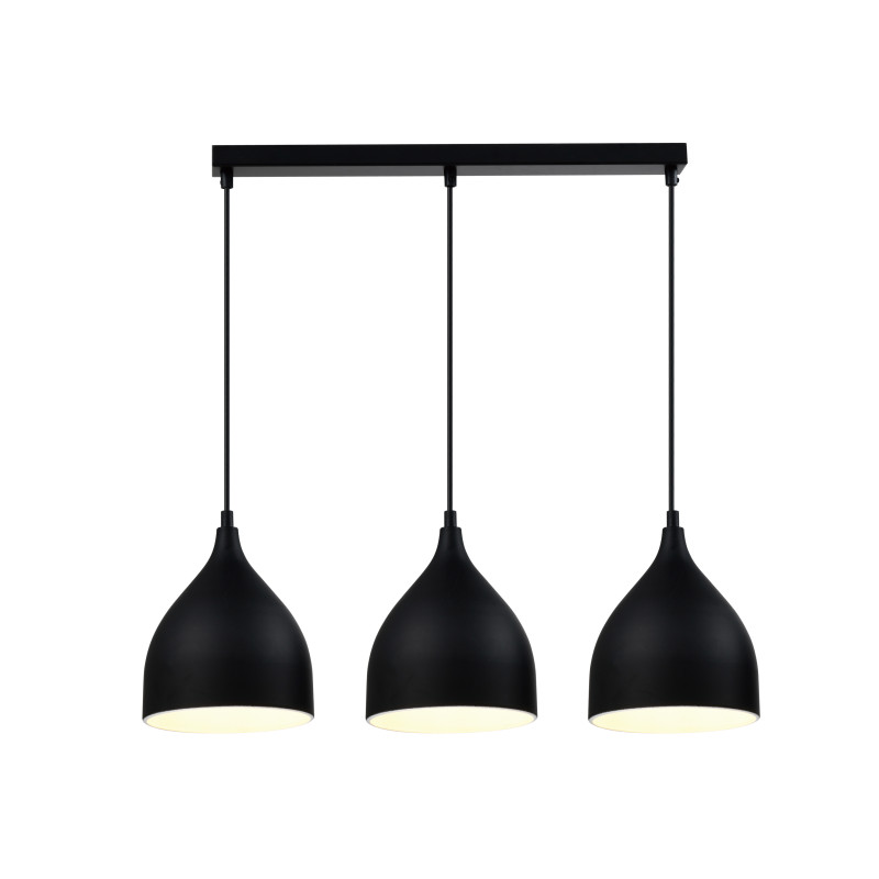Подвесной светильник 50*17*20 см, E27 180 W, Moderli Ria V1400-3P Черный