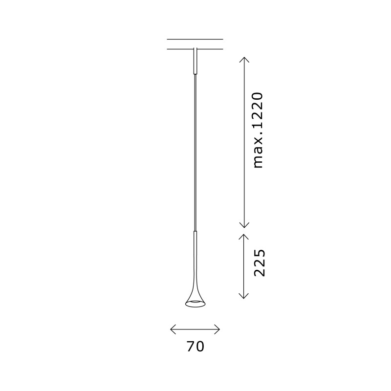 Магнитный трековый светильник SUPER5 7*22,5 см, 1*LED 5W 4000K ST LUCE ST688.446.05 черный