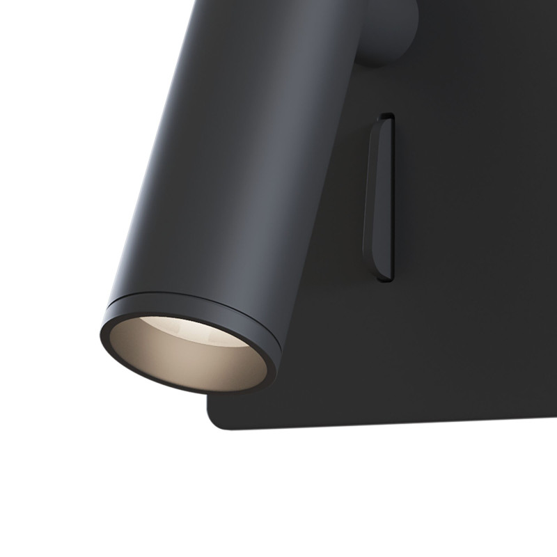 Бра Maytoni Mirax C040WL-L3B3K, 3W LED, 3000K, черный