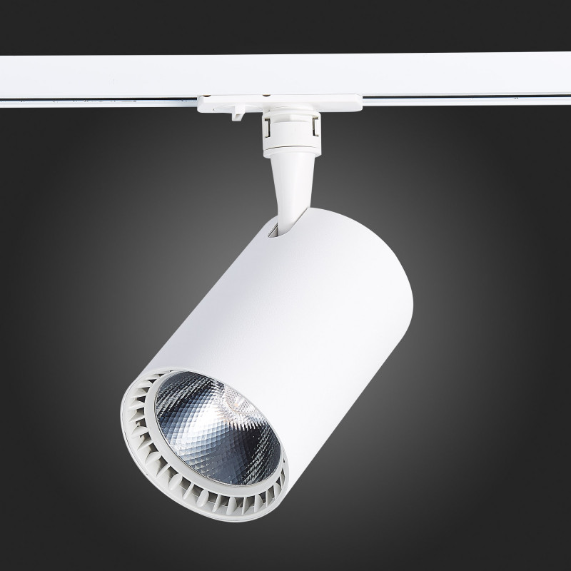 Трековый светильник 14*9 см, 30W, 3000K ST LUCE ST351.536.30.36 Матовый белый