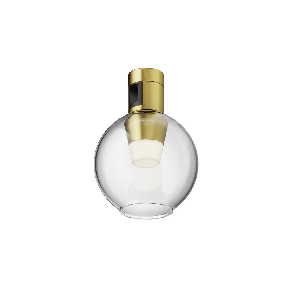 Трековый светильник Bubble Flarity 4000K 3Вт 120°, 11,5 см, LED*3W, Maytoni TR148-1-3W4K-BS, Латунь