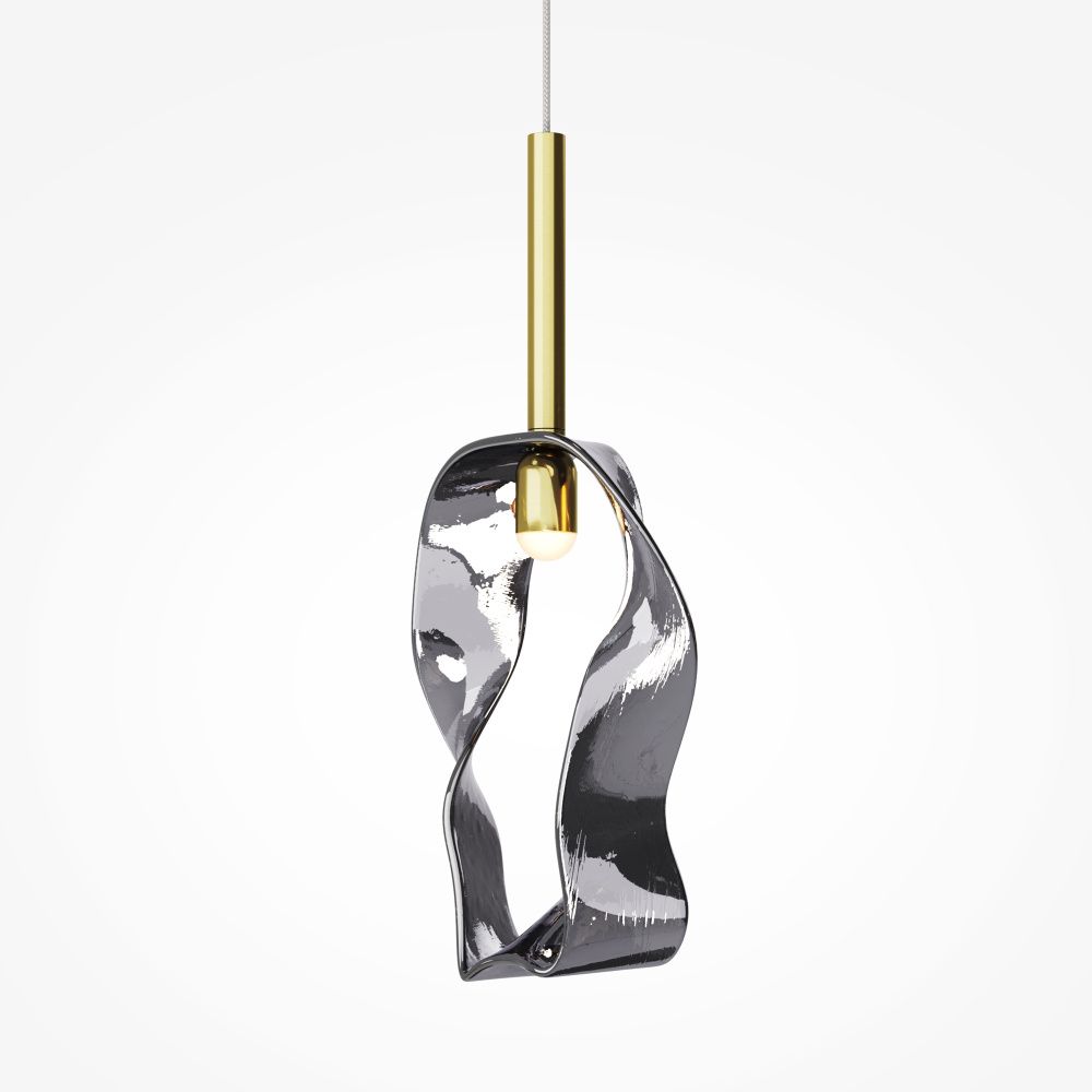 Подвесной светильник 16,2*5,5*49,3-339,3 см, *LED*3W, Maytoni Shiori MOD524PL-L3BSK2, Латунь