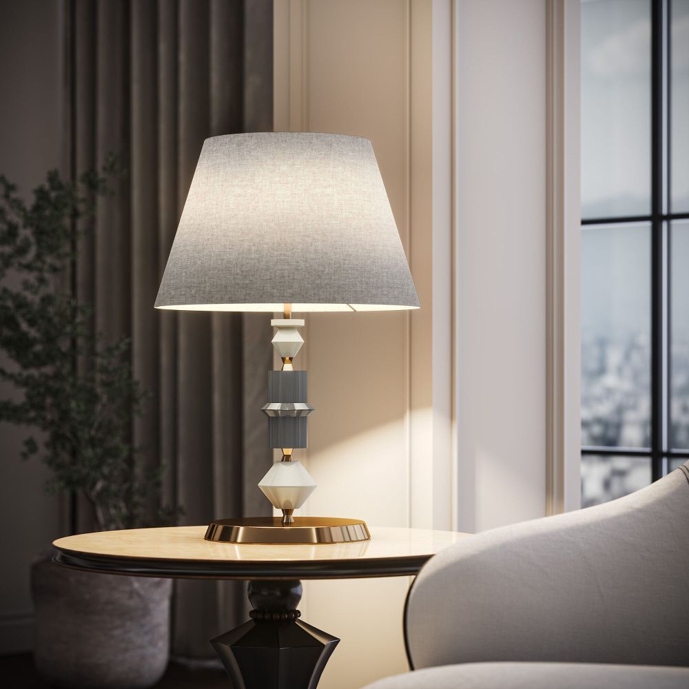 Настольная лампа 60 см, Eurosvet 4690389218279, латунь