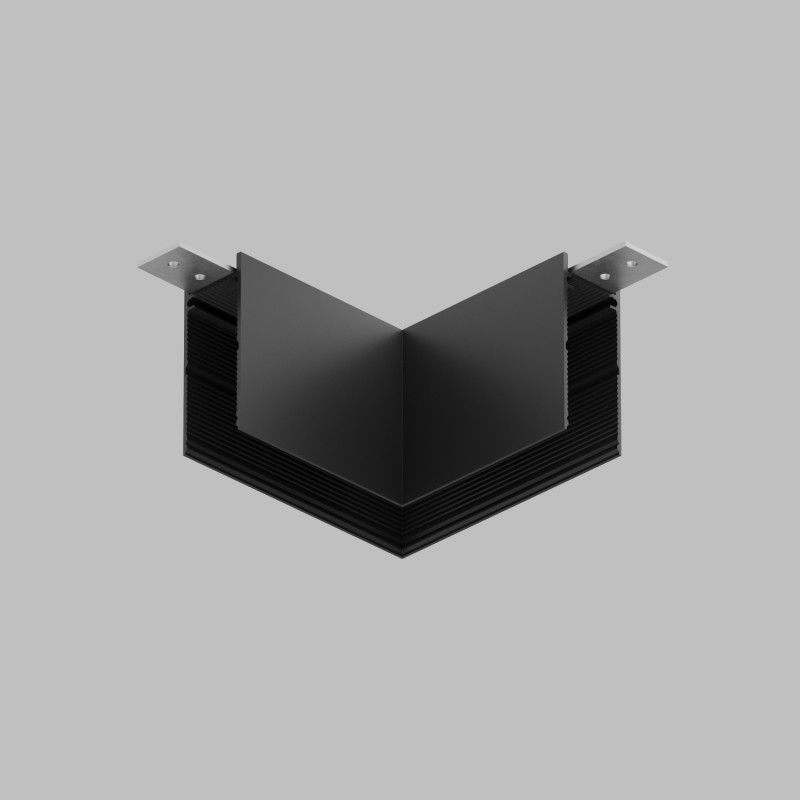 Соединитель для шинопровода 8*2*5,1 см, Denkirs SMART SLIM BASE | СМАРТ СЛИМ БЕЙС TR2406-BK, черный