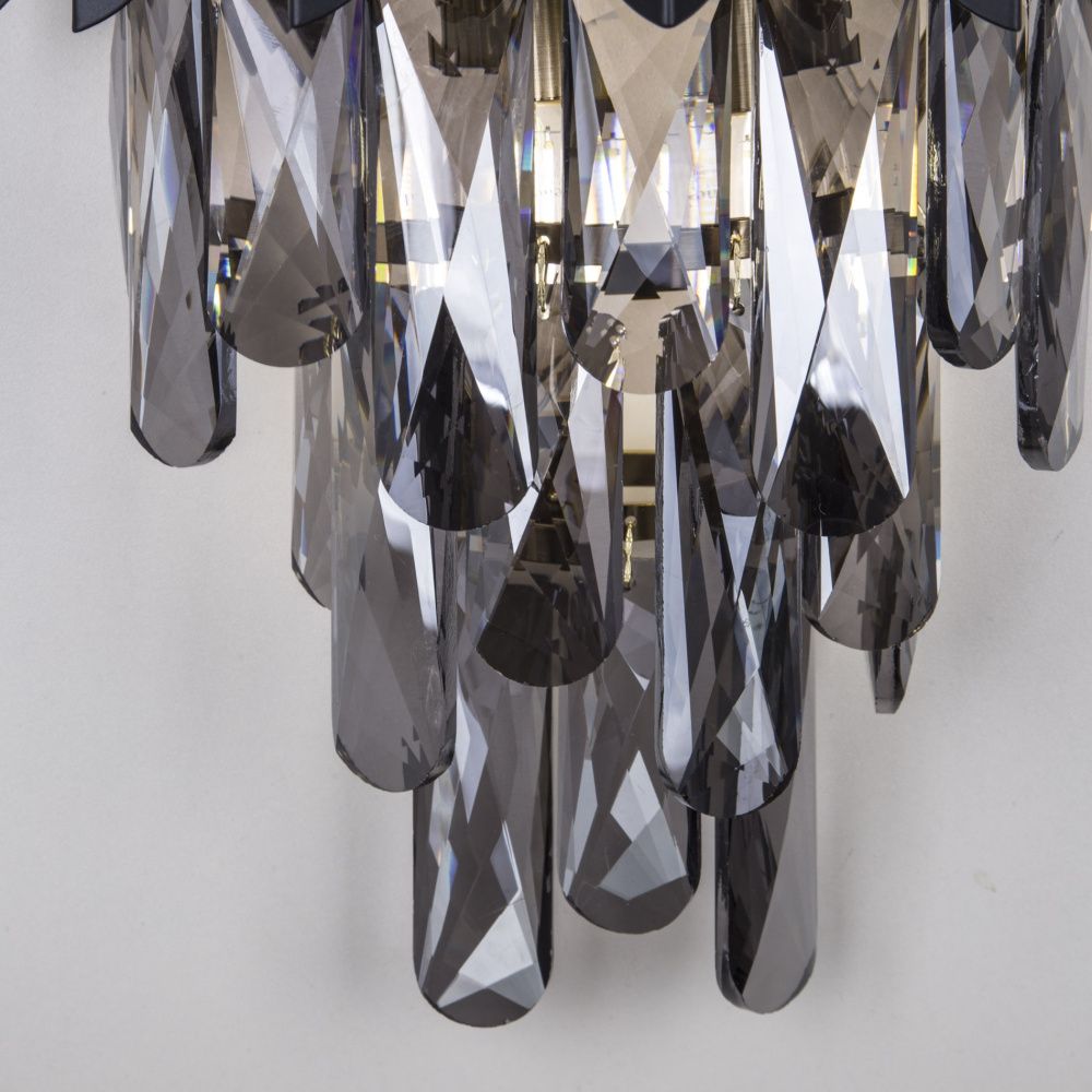 Бра 26*17*35 см, Е14 2x40W, Чёрный, Бронза MODELUX ML.227.02