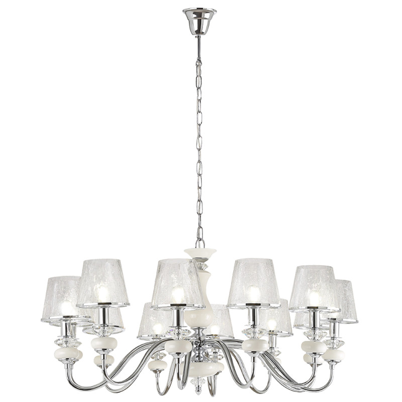 Люстра 100*55 см,  12*E14*60W хром Crystal Lux BETIS SP-PL12