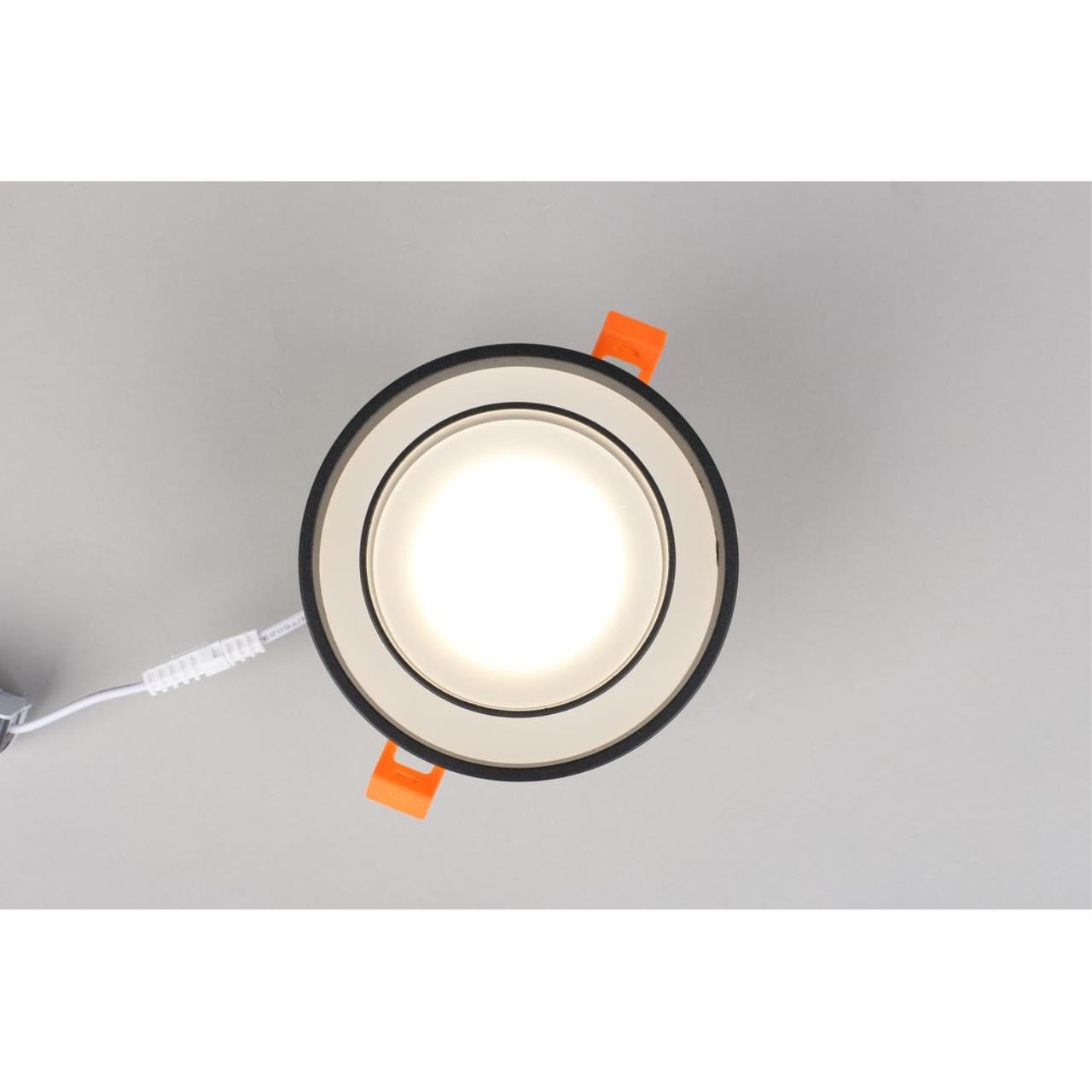 Светильник 12 см, 15W, 4000K, Omnilux Valletta OML-103219-15, черный