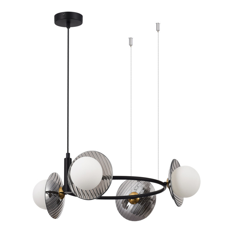 Светильник подвесной NOON 4*G9*5W 4000K ST LUCE SL1521.403.04 черный