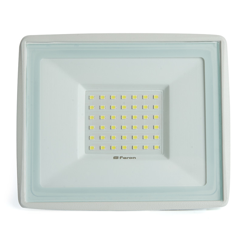 Прожектор светодиодный 2835 SMD 50W 6400K IP65  AC220V/50Hz, белый , LL-921 Feron 29498