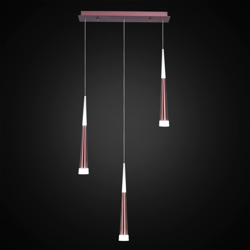 Светильник подвесной 55*9*160 см LED*21 W, 3000 К Citilux Вегас Кофейный CL227033