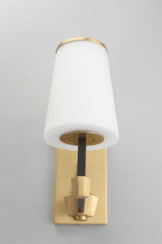 Бра 23*12*29 см, 1*E14, 40W, Aployt Malcia APL.803.01.01, латунный