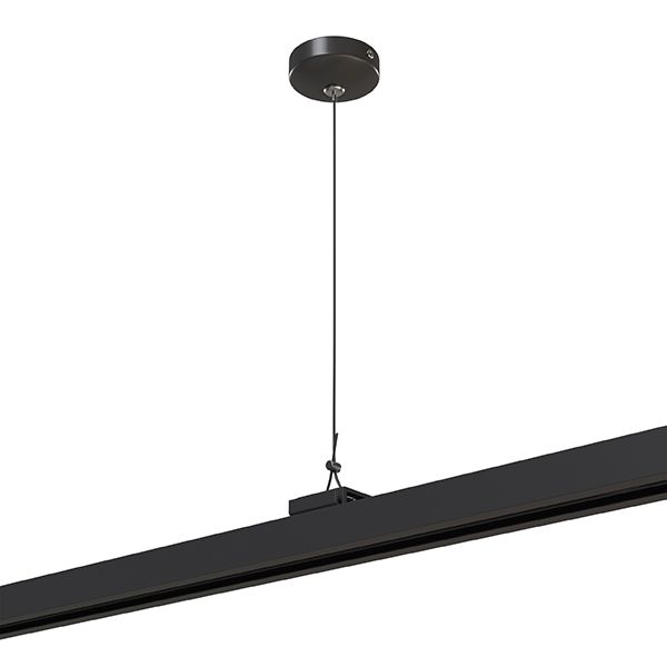 Подвес Lightstar BARRA 504177 универсальный трековый 1,5 м для однофазных и трехфазных треков ЧЕРНЫЙ, шт