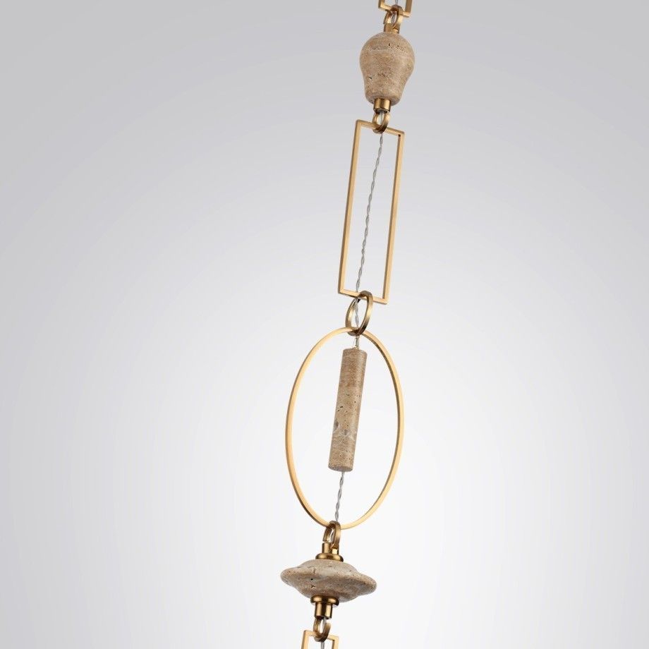 Светильник 20 см, Odeon Light KREMA 5441/1A, латунь