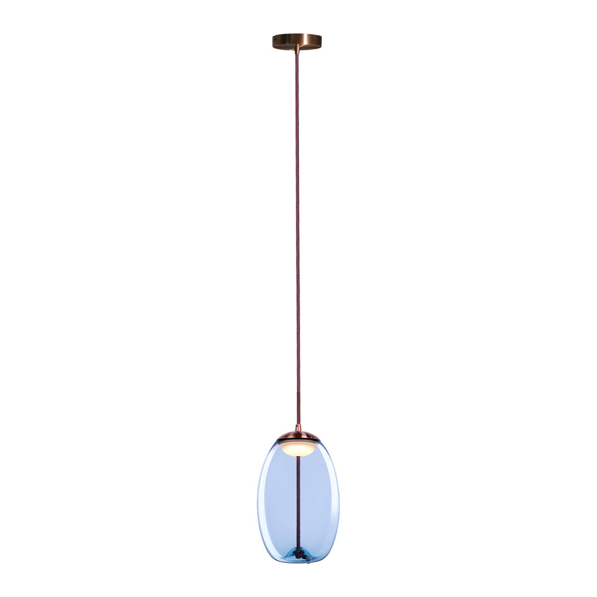 Подвесной светильник 12*23 см, 1*LED*5W LOFT IT Knot 8133-A mini медный