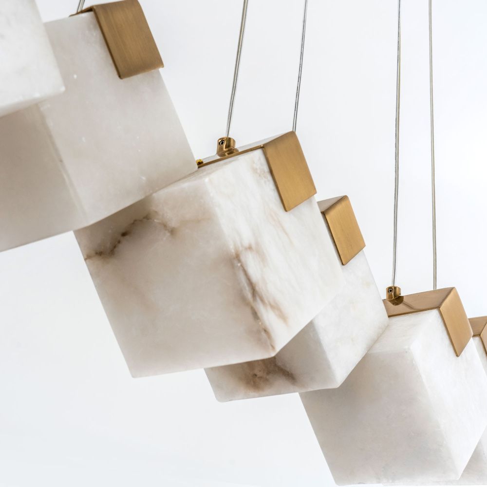 Подвесной светильник 70*10*40/100 см, 6xG9 MODESTYLE MS.160.700 BS латунь