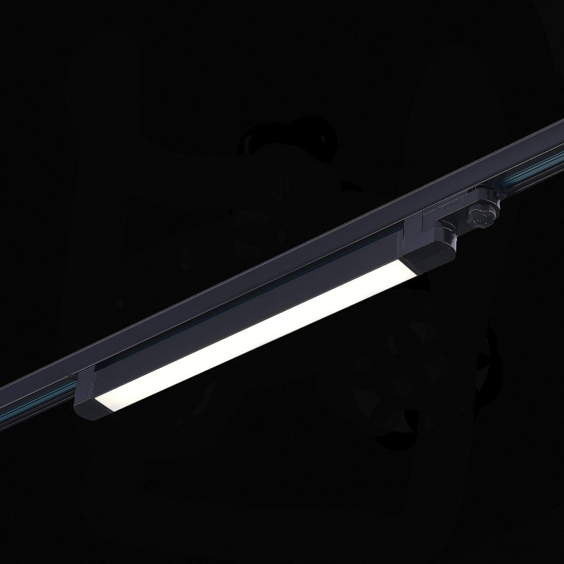 Трековый светильник 54*3 см, 20W 4000K ST LUCE Трехфазная трековая система ST663.446.20 Черный
