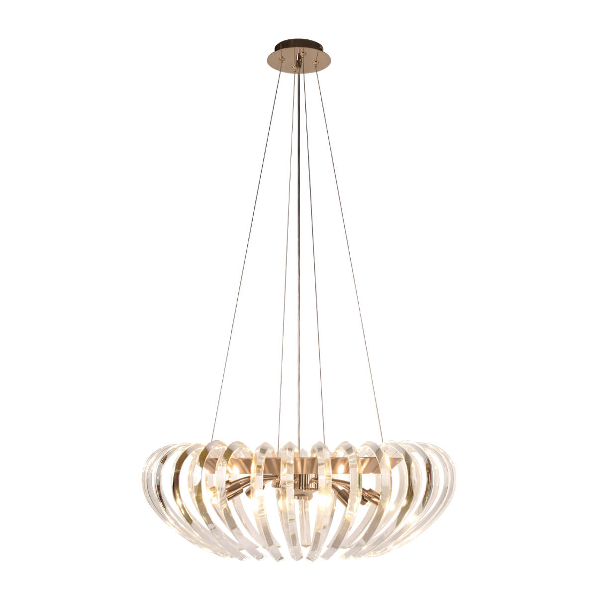 Подвесной светильник 60*23 см, 8*E14 LOFT IT Dakota французское золото 10300/600 French gold