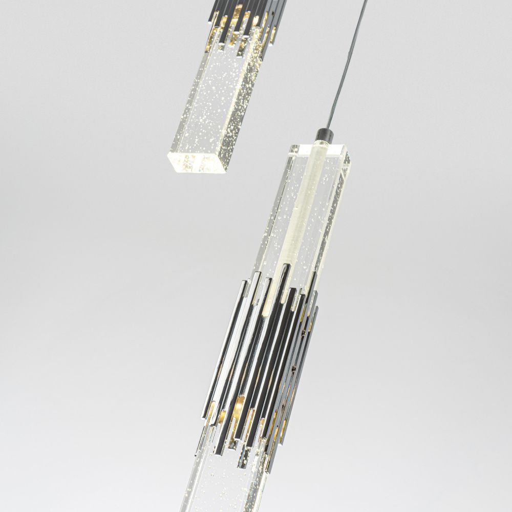 Светильник *12*34 см, LED*11W, 4000K, Modelux  ML.88987.2 CR, Хром