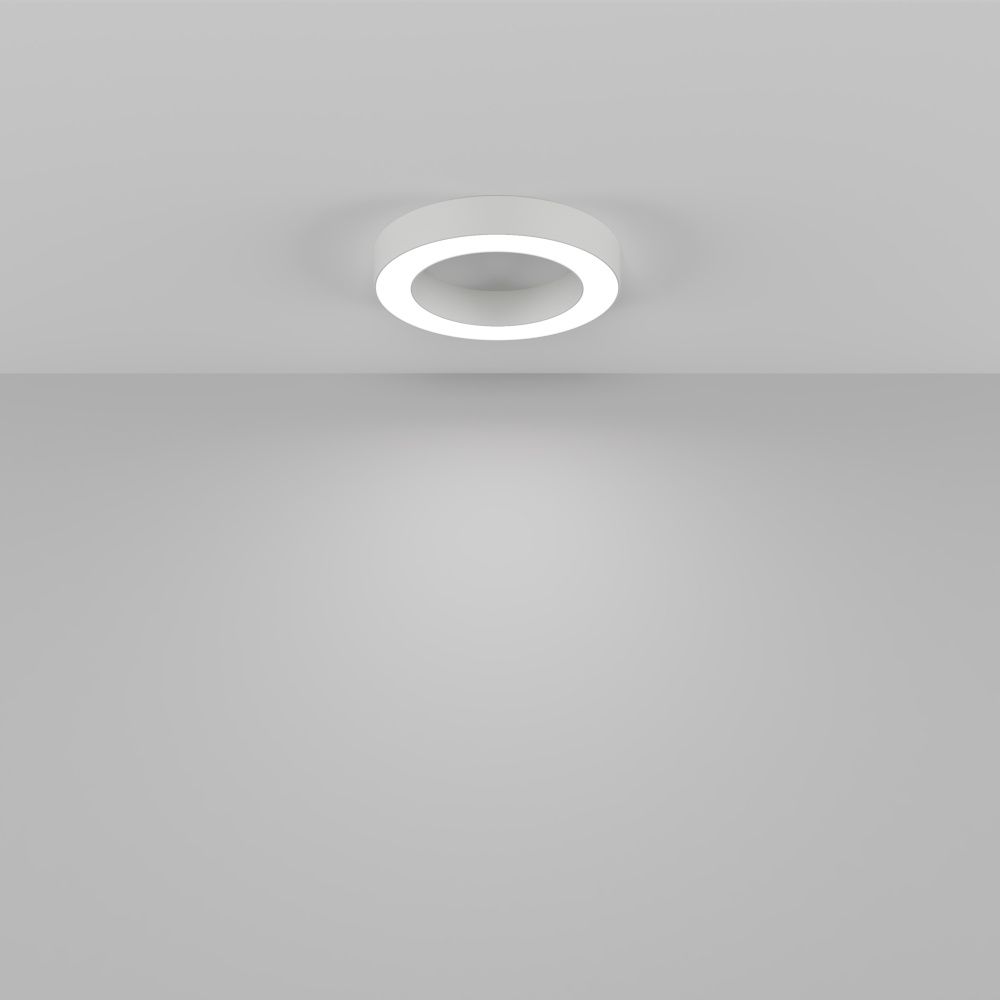 Светильник  C093CL-36W4K-W **-6 см, *LED*36W, 4000K, Maytoni technical Lua C093CL-36W4K-W, Белый
