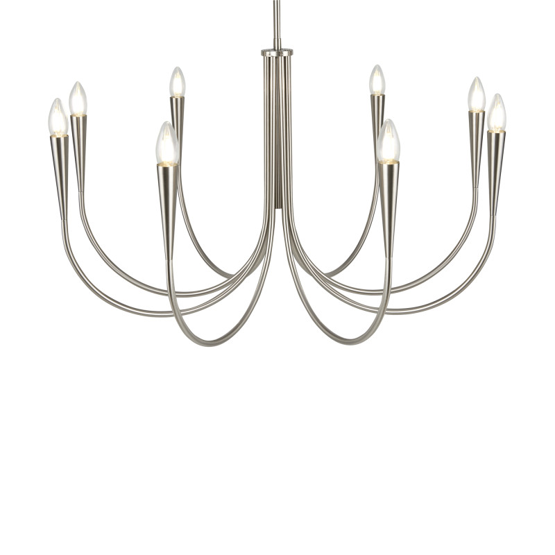 Светильник 80 см, Freya Branches FR5253PL-08N, никель
