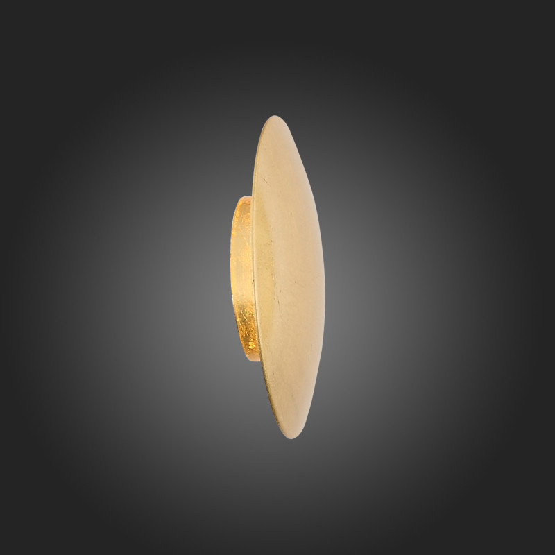 Светильник настенный 16 см, 6W, 3000K ST LUCE AUREO SL457.201.01 Сусальное золото