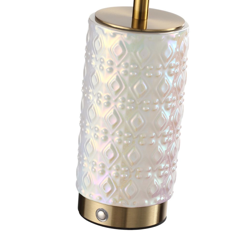 Настольная лампа 32 см, 8W, 3000K, Odeon Light 5454/8TLA, бронза