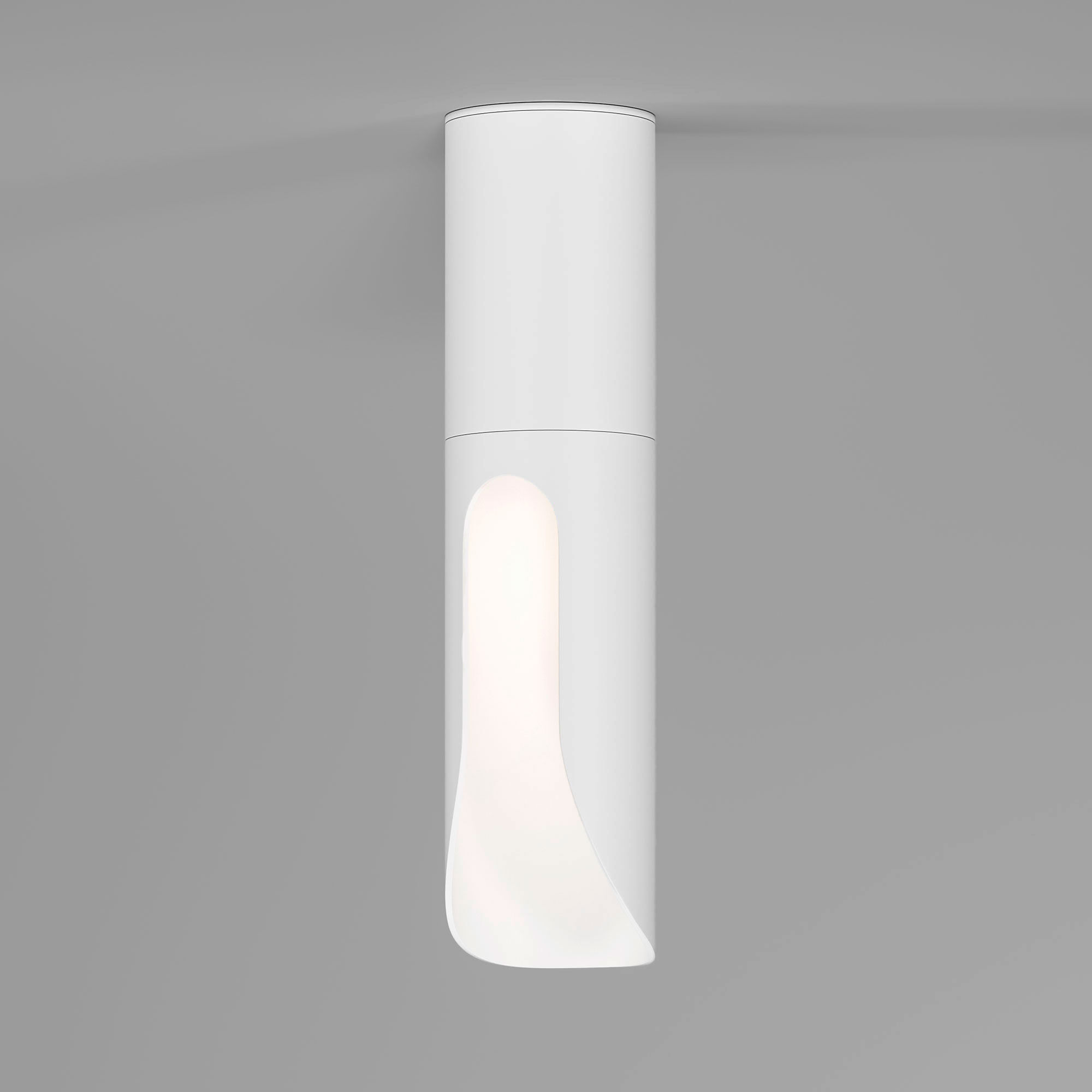 Потолочный акцентный светильник 4*4*16 см, 7W 4000K Elektrostandard Apex 25113/LED белый
