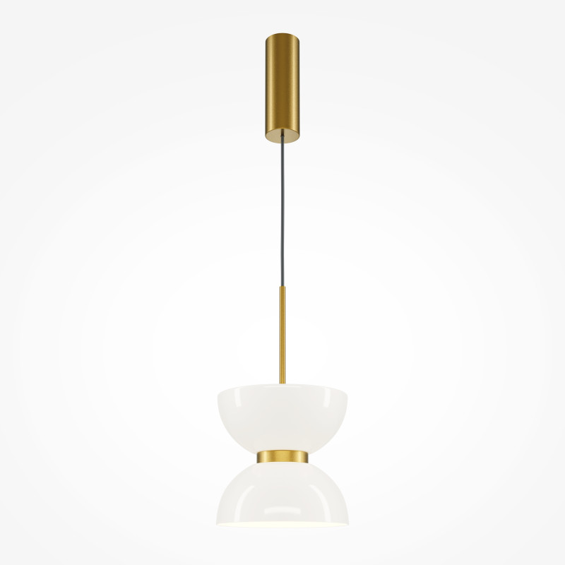 Подвесной светильник 22*59,6*350 см, LED*11W, 3000 К, Kyoto MOD178PL-L11G3K Maytoni, Золото и серый