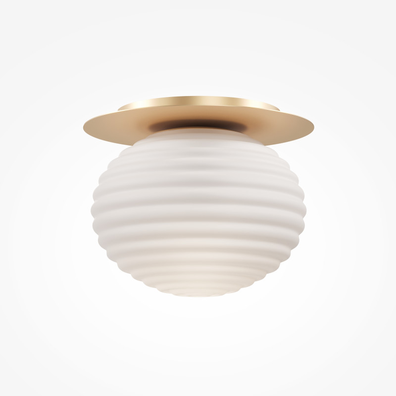 Накладной светильник 35*35*28 см, 1*E27, 60W, Maytoni Reels MOD268CL-01G золото матовое
