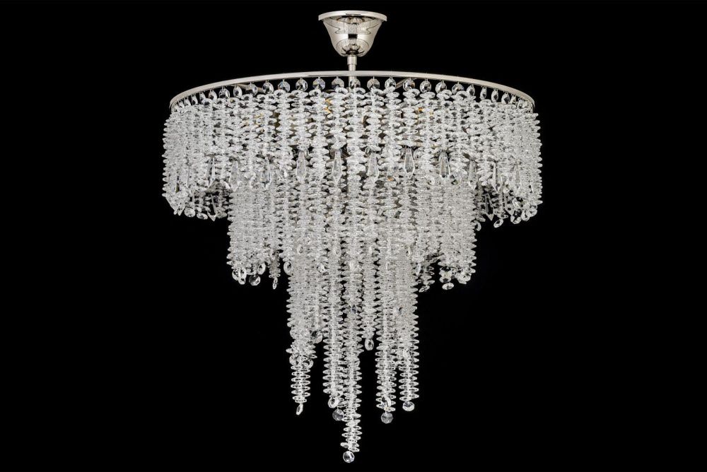 Люстра *46*57 см, 6*E27*60W, Arti Lampadari  Napoli E 1.5.46.107 N, никель