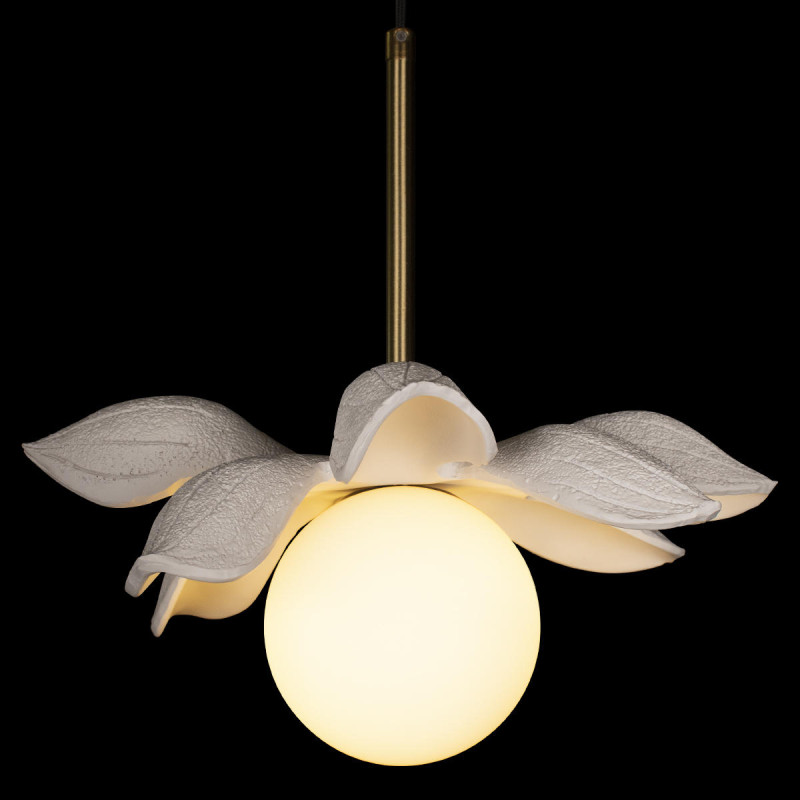 Подвесной светильник 27*34,5 см, 1*G9 Loft it Monro 10213/A White