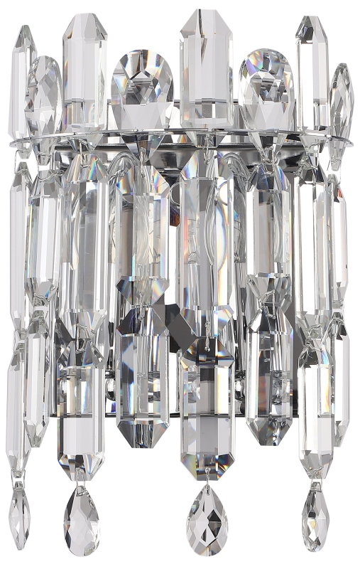 Бра 20*12*30 см, 2*E14 40W Хром Stilfort Legacy 2158/09/02W