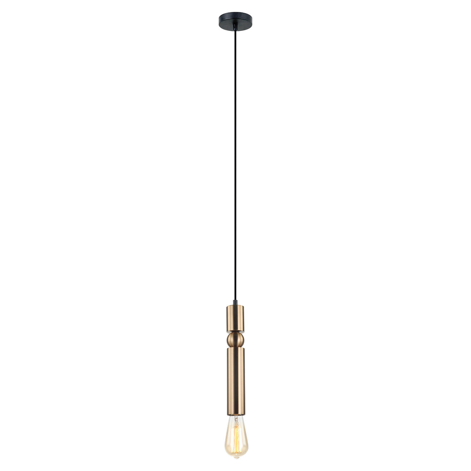 Подвесной светильник Lussole Truman GRLSP-8144, 5*55 см, бронзовый