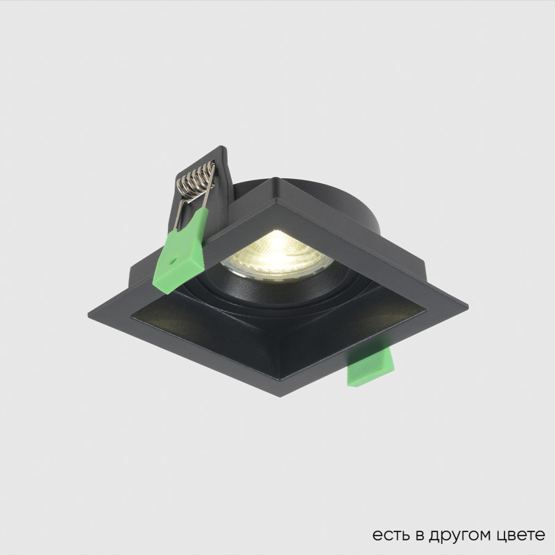 Встраиваемый светильник 9 см, Crystal Lux CLT 068C1 BL, черный