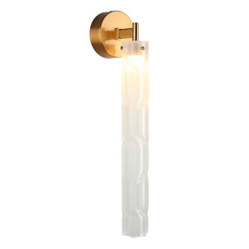 Бра 12*10*47 см, 1*LED, 6W, 3000K, Aployt Dzhosi APL.326.11.01, латунный