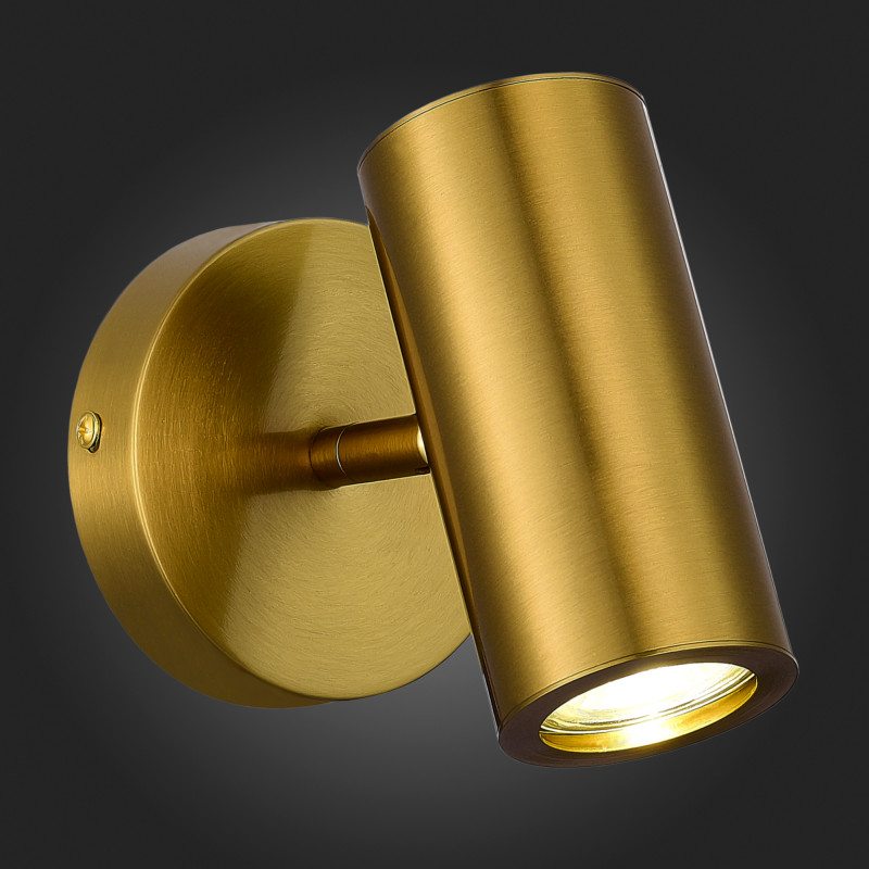 Бра 10 см ST LUCE TALIA SL1215.401.01 Черный/Латунь