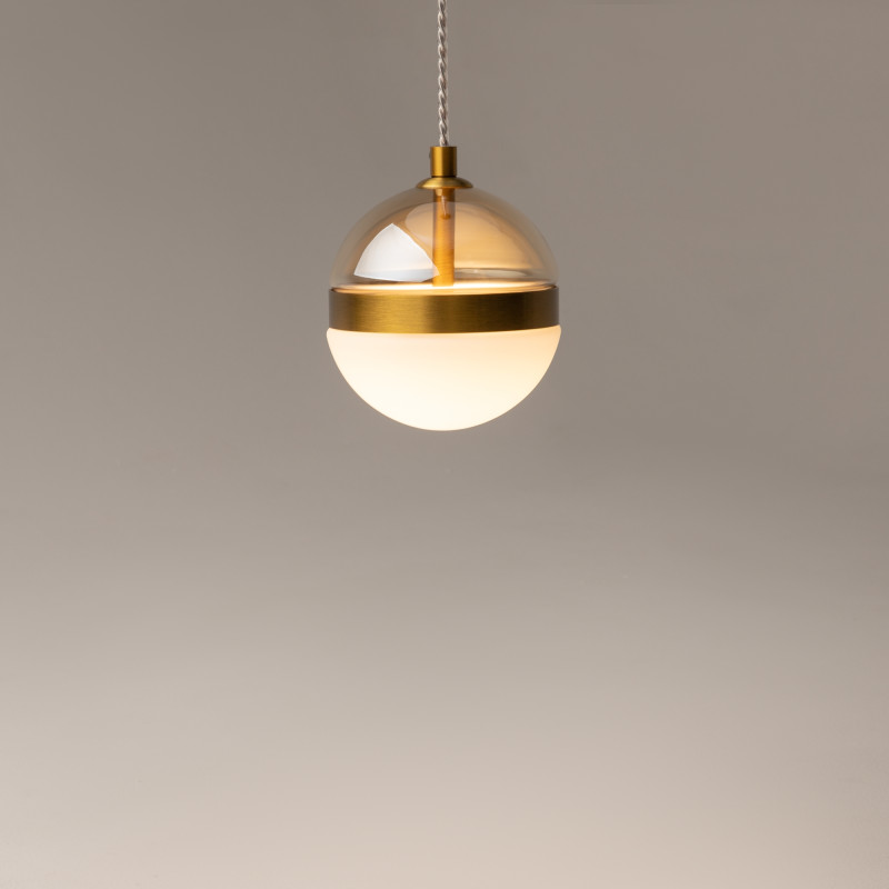 Светильник 12 см, 12W, 3000K, Maytoni Area MOD295PL-L20BS3K, латунь