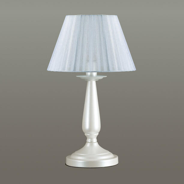Настольная лампа LUMION Hayley 3712/1T Белый, диаметр 25 см